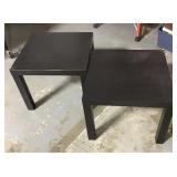 Two Ikea Lack Tables