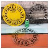 Gas Pump Glass - reproduction 14ï¿½ dia