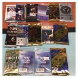 Sealed Sports Card Packs (15)
