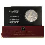 2005 Special Edition Proof $5 Silver Coin Alberta