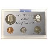 San Francisco Mint Proof Coin Set