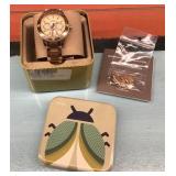 Fossil Stella Rose Gold Ladies Watch - works