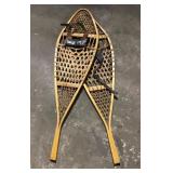 Vintage Faber Wooden Snowshoes 48ï¿½