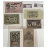 Old World Paper Currency