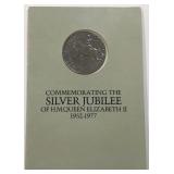 Silver Jubilee Of Queen Elizabeth II Medallion