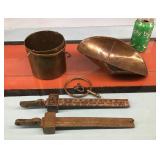 Vintage Brass Scale Parts