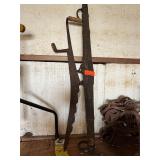 Vintage Hay Knife & Singletree