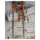 2 Metal Clamps