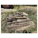 Pile of Railroad Ties