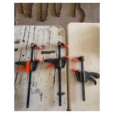 3 Plastic Clamps
