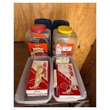 Latex Gloves, Safety Glasses, Earplugs