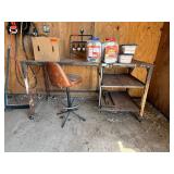 Metal Workbench/Welding Table & Chair