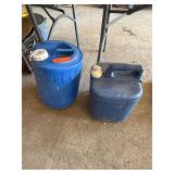 2 Blue Jugs