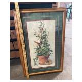Framed and Matted Barbara Mock Print