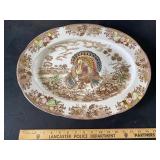 Japan Ceramic Turkey Platter