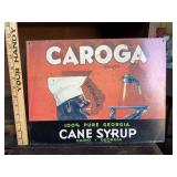 Caroga Cane Syrup Metal Sign