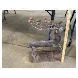 Metal Deer Candle Holder
