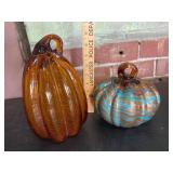 Blown Glass Pumpkins