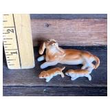 Miniature Porcelain Dogs