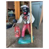 Concrete Lawn Jockey