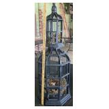 Metal and Plastic Bird Cage
