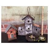 Primitive Birdhouse Decor