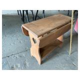 Wooden Drop Down Stand