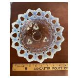 Opalescent Lace Edge Bowl