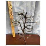 Metal Tree Candle Holder