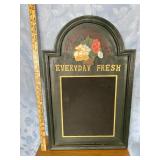 Chalkboard Menu Board