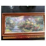Lamplight Bridge by Thomas Kinkade