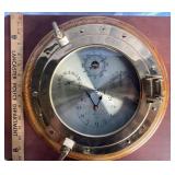 Porthole Weatherman 4 in 1 Clock