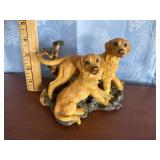 Lab Puppies Figurine