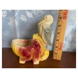 Stork and Bassinet Planter Stork and Bassinet Planter