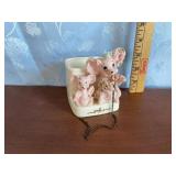 Pink Mice Planter Pink Mice Planter