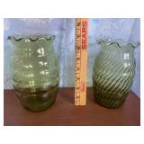 Green Decorative Vases Green Decorative Vases