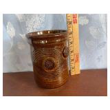 Signed Clay Vase Signed Clay Vase
