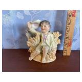 Bisque Double Bud Vase Bisque Double Bud Vase