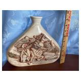 Glazed Native American Vase Glazed Native American Vase