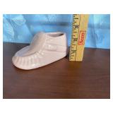 Pink Baby Shoe Planter Pink Baby Shoe Planter