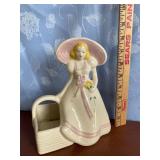 USA Lady and Basket Planter USA Lady and Basket Planter