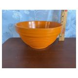 Painted Red Clay Bowl Planter Painted Red Clay Bowl Planter
