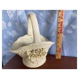 Ceramic Basket Planter Ceramic Basket Planter