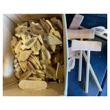 Wooden Hatchets and Arrowheads Wooden Hatchets and Arrowheads