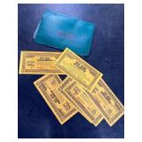 Red Head Gasoline Coupons and Holder Red Head Gasoline Coupons and Holder