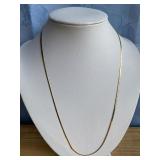 19' 14K Herringbone Necklace 19' 14K Herringbone Necklace