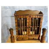Spice Rack and Grinders Spice Rack and Grinders