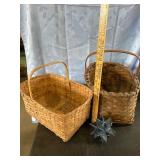 Baskets and Paper Mache Star Baskets and Paper Mache Star