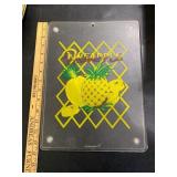 Plastic Pineapple Cutting Board Plastic Pineapple Cutting Board