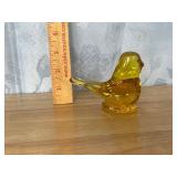 Titan Art Glass Golden Canary